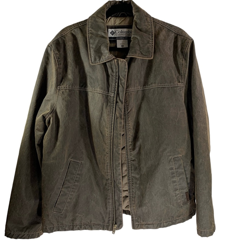 Excellent pre-owned Men’s Brown Columbia jacket Size Large